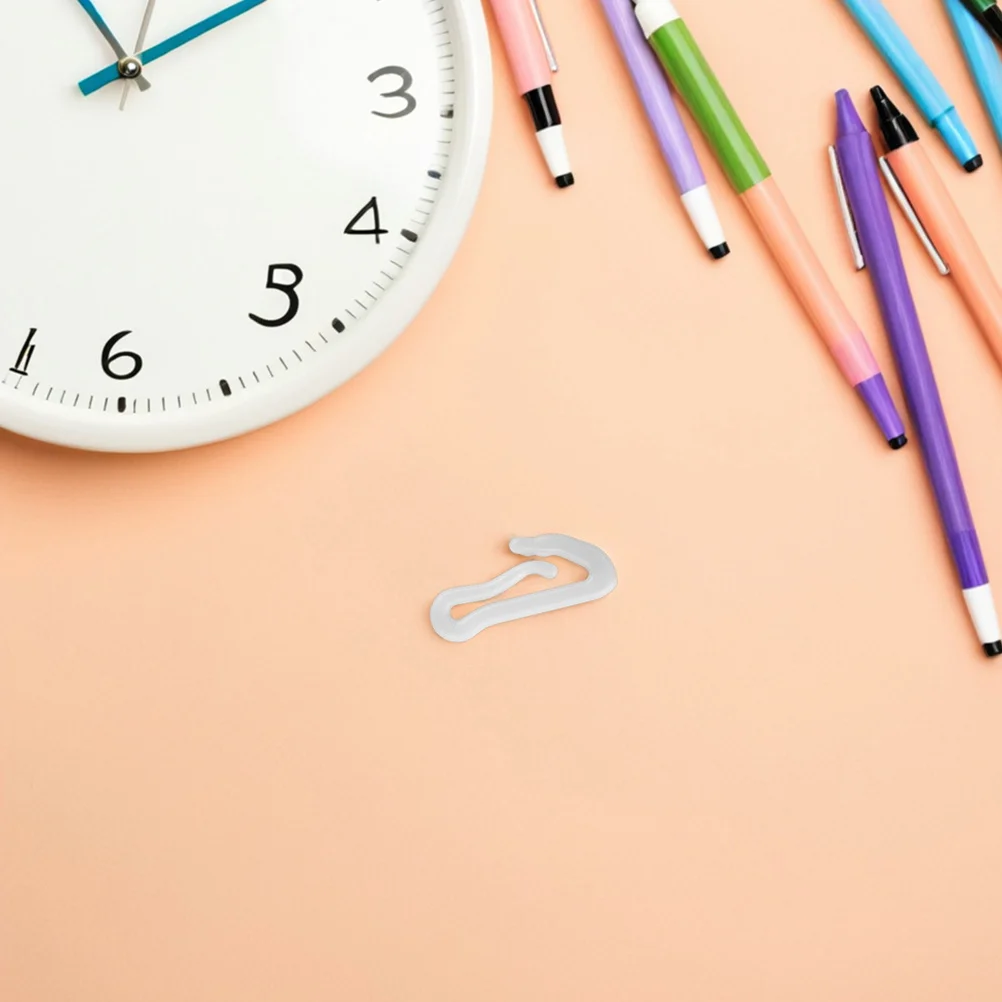 

50 шт. гладкие зажимы для тепличной пленки, ветрозащитные подвесные пряжки для наружного использования, маленькие крючки для подвешивания