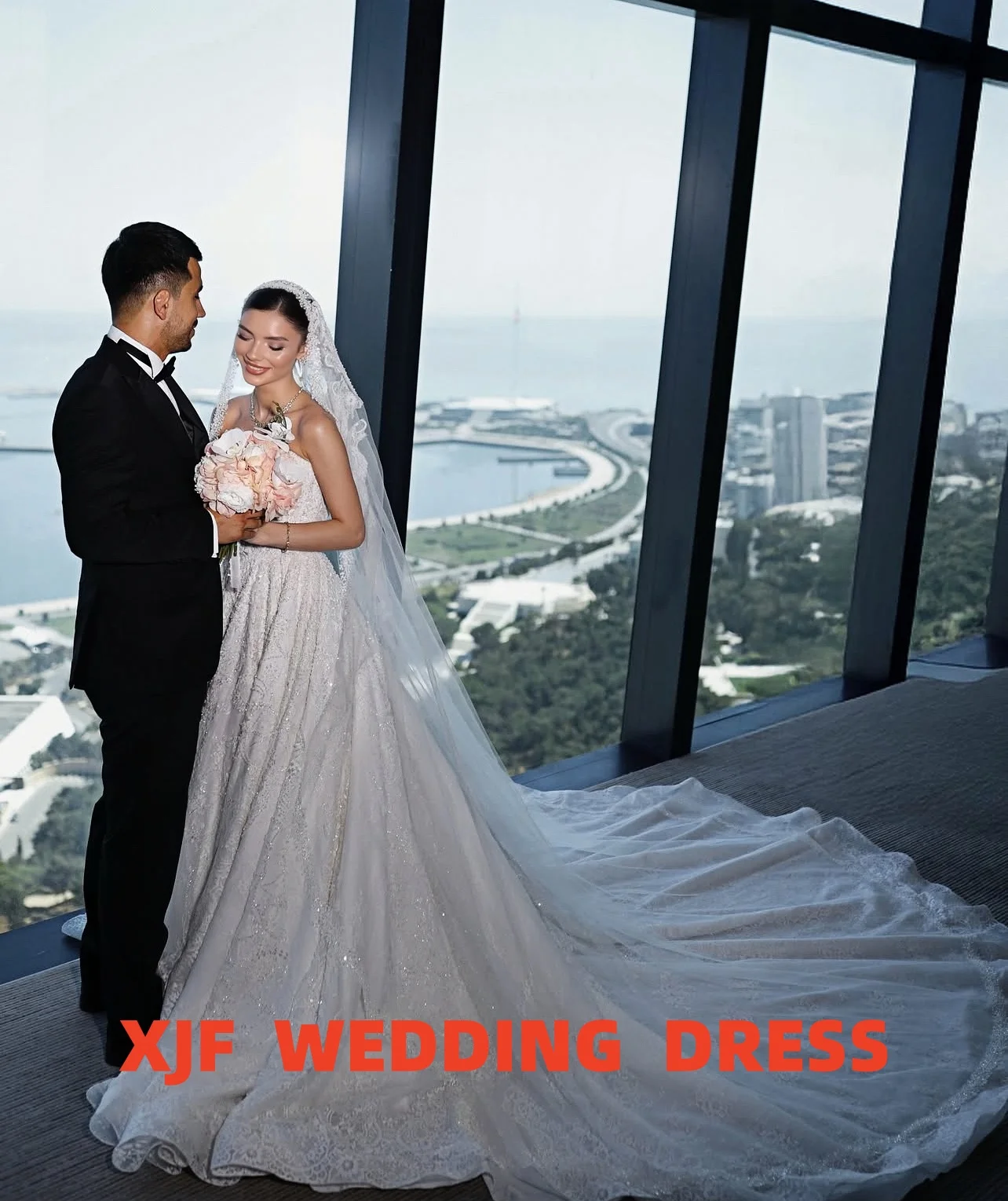 

Элегантное женское платье трапециевидной формы без бретелек без рукавов по индивидуальному заказу, свадебное платье, свадебные платья, свадебные платья