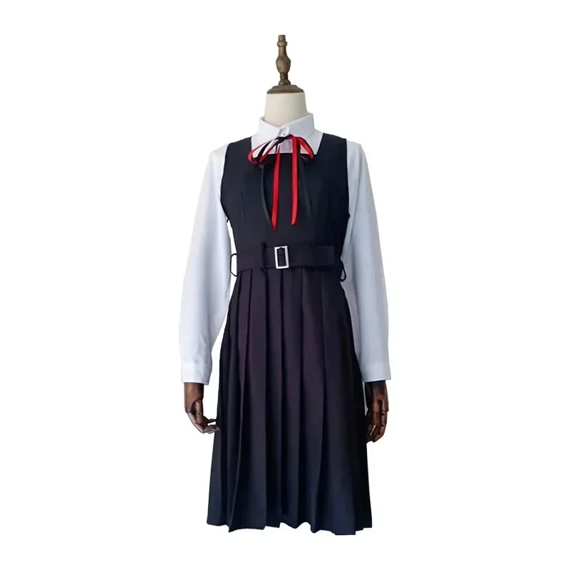 Motosserra Cosplay Traje para Mulheres e Homens, Uniforme Escolar JK, Camisa, Vestido Asa Mitaka, War Devil, Roupas Anime Halloween