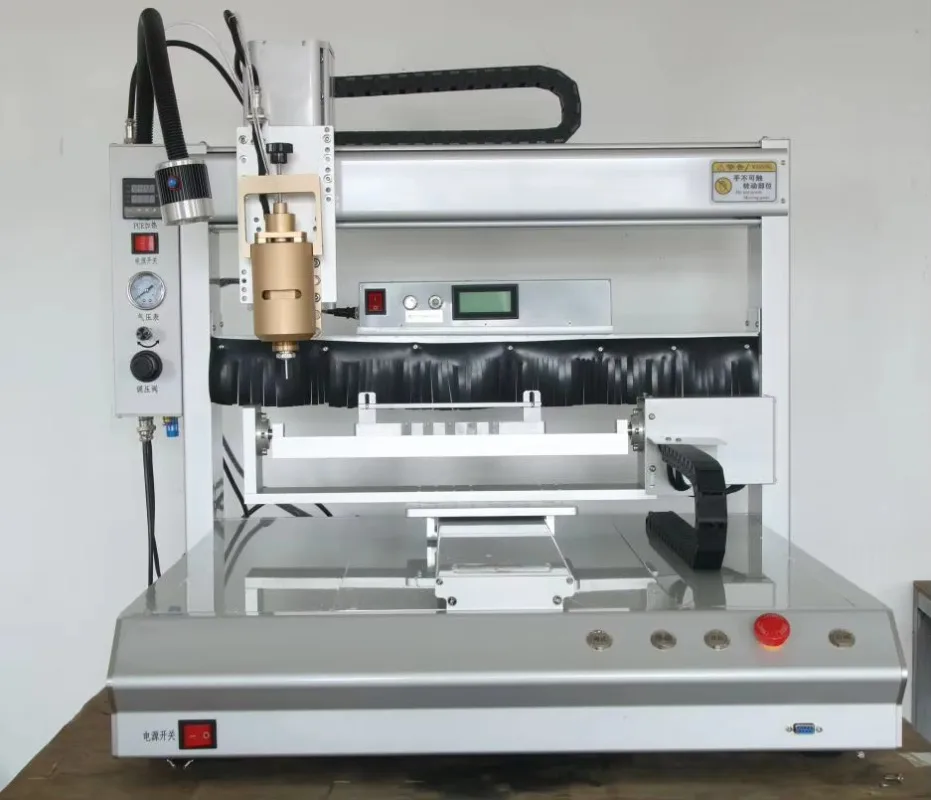 Double Head Hot Melt Glue Spray Dispensing Kind of Glue Automatic Sprayer Machine for Electronic Parts