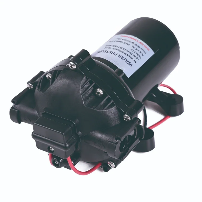 Safe 24v Diaphragm Pump 3.0GPM 11.5LPM 60PSI 12V Yachts Boat Water Pump High Pressure Self-priming 2 Meters