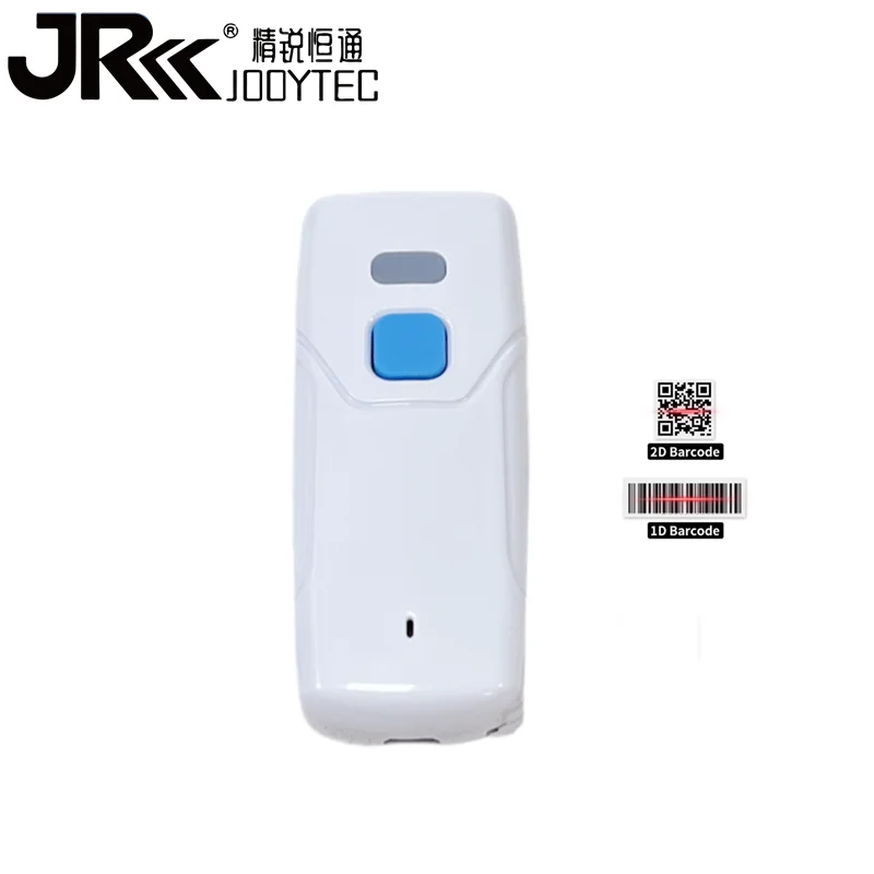 

JOOYTEC 1D 2D Mini high density bluetooth barcode scanner For Windows Android IOS