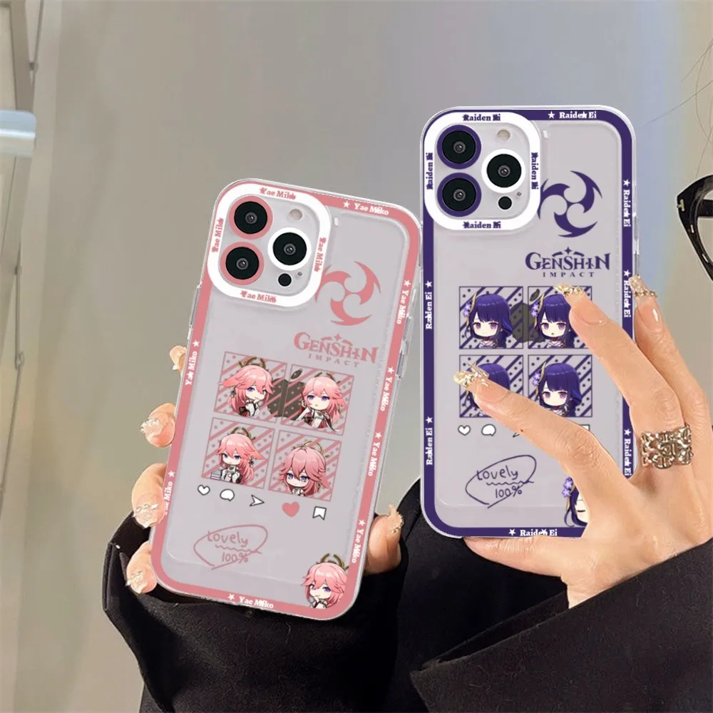 G-Genshin I-Impact 방랑자 나히다 알하이탐 미카 데히야 카베 휴대폰 케이스, 레드미 7 8 9 A, 레드미 노트 5 7 8 9 10 11 프로 맥스