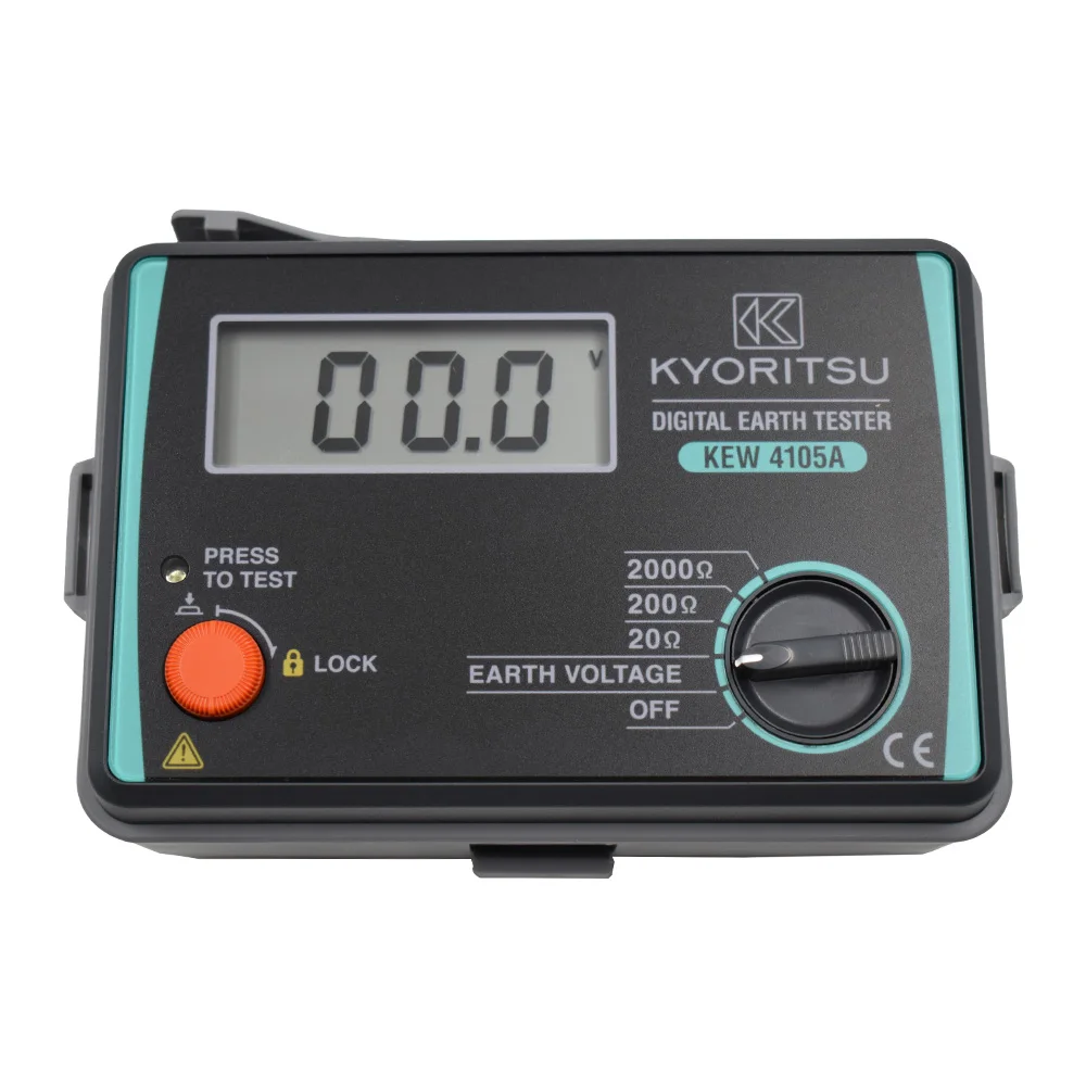 

KYORITSU 4105A Digital Earth Resistance Tester KYORITSU KEW 4105A Digital Earth Tester Multimeter Resistance Meter