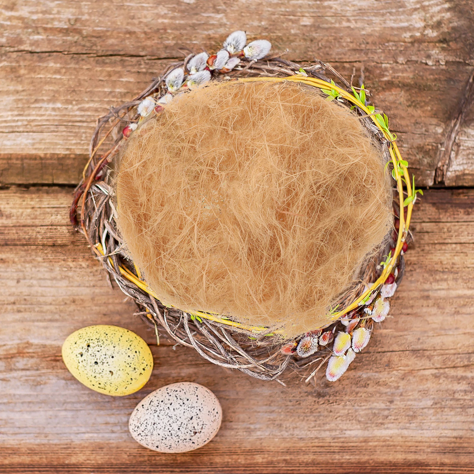 

Natural Materials 1 Bag Woven Nest For Birds Hamsters Rabbits Guinea Pigs Bedding Diy Bird Nest Supplies Parrot