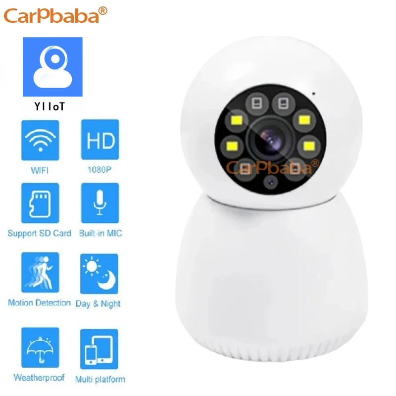 CARPBABA YIIot 2MP WIFI IP Camera Surveillance Full Color Night Vision Security Protection Wireless Baby Monitor Smart Home