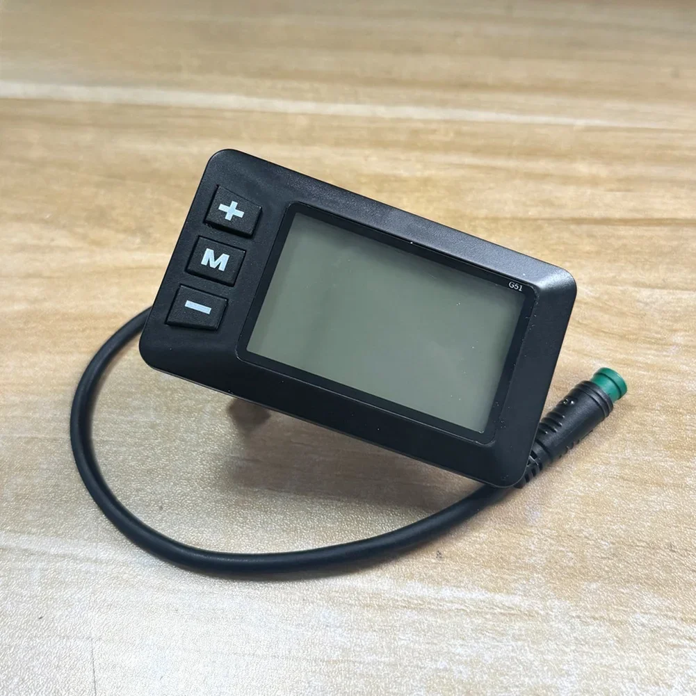 

for G51 Waterproof LCD Display Speedometer with 5 Core Connector for Electric Bike Scooter Compatible with Multiple Voltages