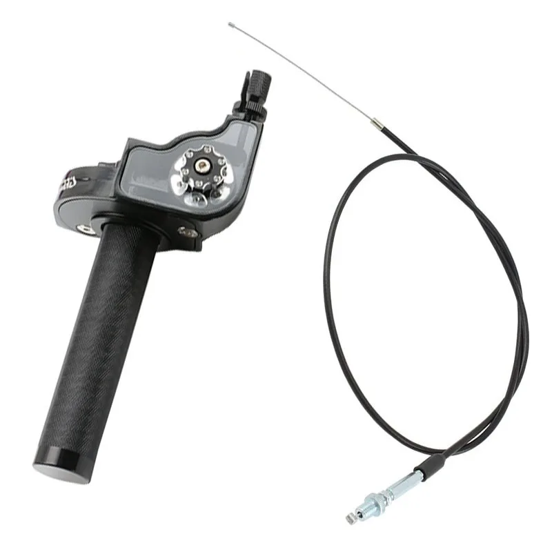 22mm-7-8インチ-ユニバーサルアルミ製ライトバイク-atv-四輪車用ユニバーサルスロットルノブ-大型ツイストオイルハンドル-人気商品-1セット