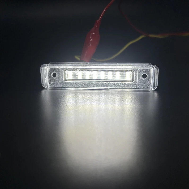 2Pcs For Mercedes Benz E-Class W124 E-Class S124 SL-Class R129 Kombi Hight Brightness LED License Number Plate Light