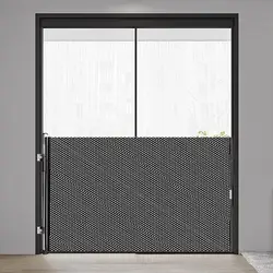 Durable Guard Retractable Fence Gate Barrier Folding Pet Safety Enclosure Universal Black Baby Safe Guard Door Home