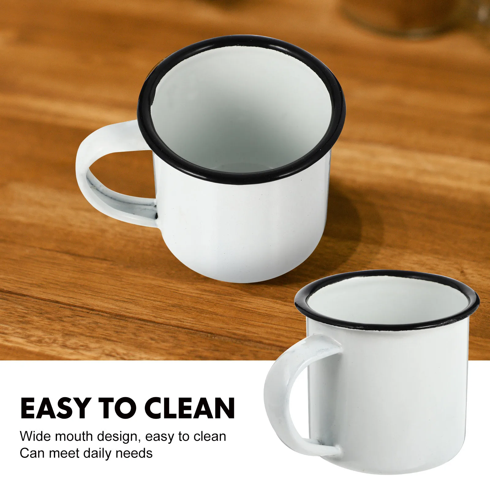 

1pc Vintage Iron Mug Retro Coffee Cup Heat Insulated Handle Dishwasher Safe For Home Restaurant Multipurpose Wine Water