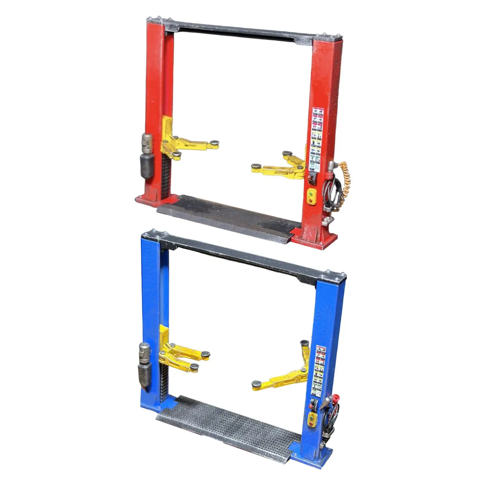 

1:64 Car Gantry Lift Scene Display Garage Scene Building Shop Repair Layout,Miniature Model Car Toy for Boys Girls Birthday Gift
