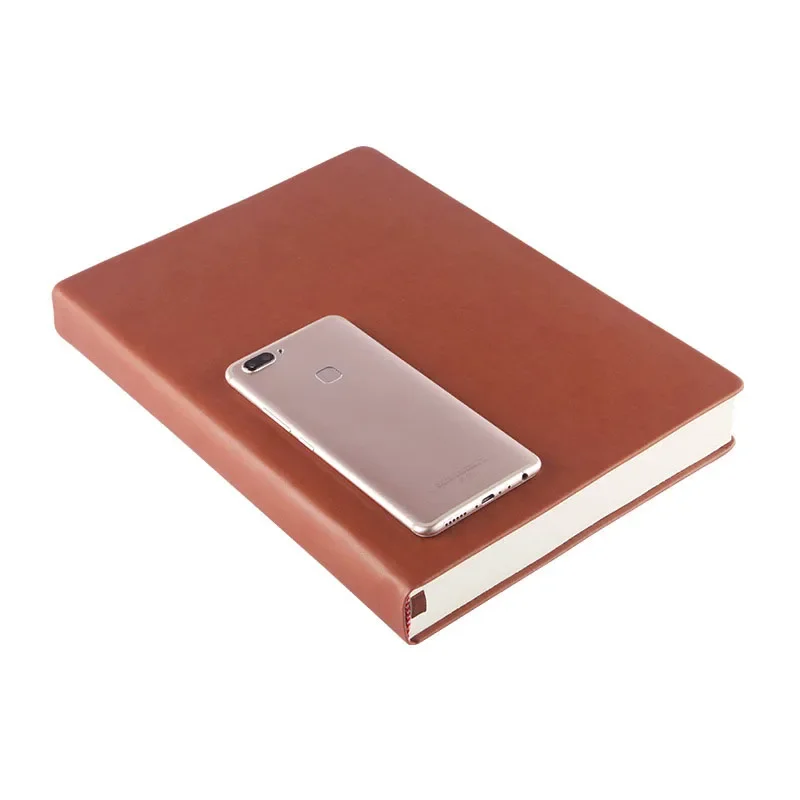 Super Thick 660 Pages Diary Notebook Sketchbook Blank Page Travel Journal Planner PU Leather Hard Cover Stationery