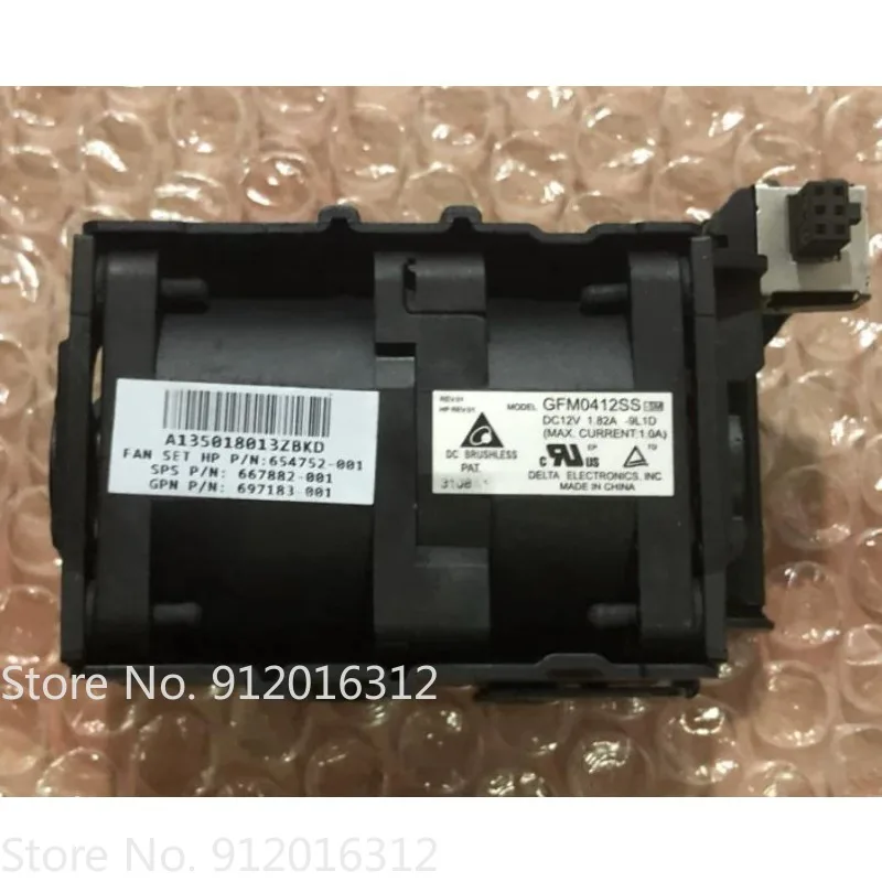 Novo Ventilador Cooler GFM0412SS 654752-001 654752-003 667882-001 para Servidor HP DL360 G8