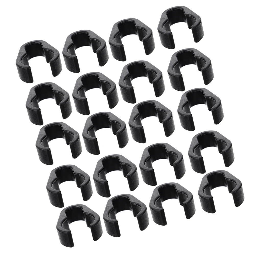 

Microphone Bracket Accessories Cable Clip for Pole Earphone Holders Wire Clamp Universal Plastic Longlasting Versatile
