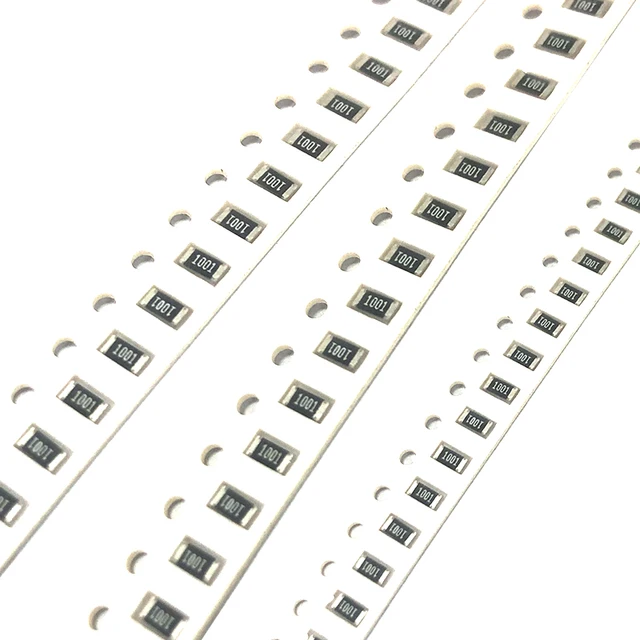 100szt 1206 SMD Rezystor 4.7 5.1 5.6 47 51 56 470 510 560 R Ohm 470R 510R 560R 4.7K 5.1K 5.6K 47K 51K 56K 470K 510K 560K 0R-10M