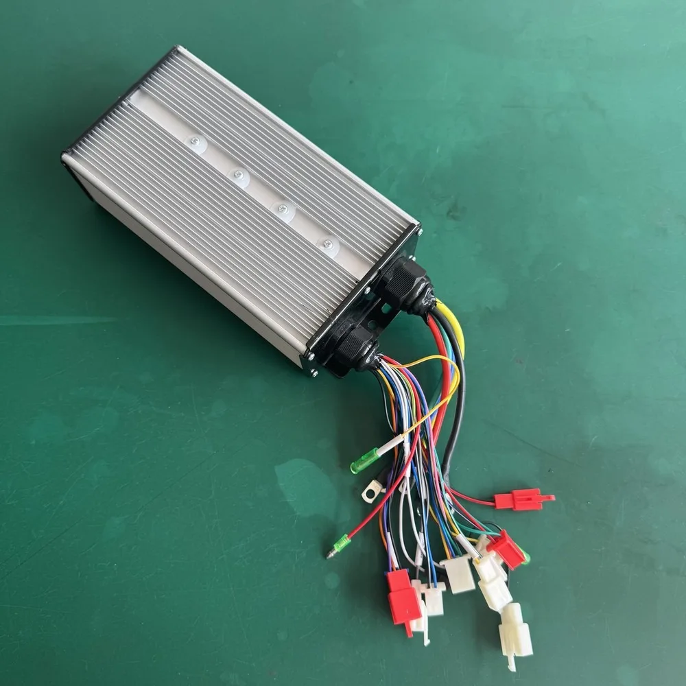 48V-72V 800W-1200W Brushless DC Motor Controller 2-Speed 20A IP54 for E-Bike Electric Scooter Rickshaw