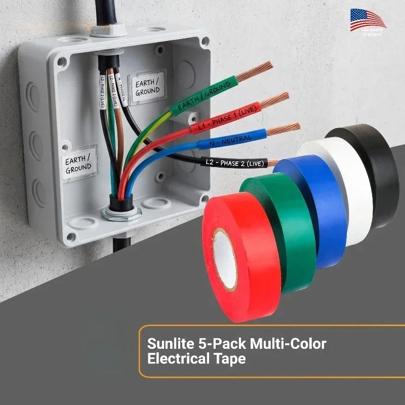 Flame Retardant Electrical Insulation Tape Strong Adhesive Wire Harness Tape for Electrical Wiring Waterproof Adhesive Tape