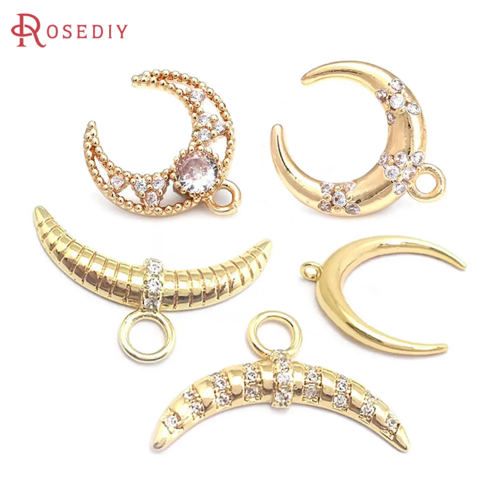 18K Gold Color Bras… - image