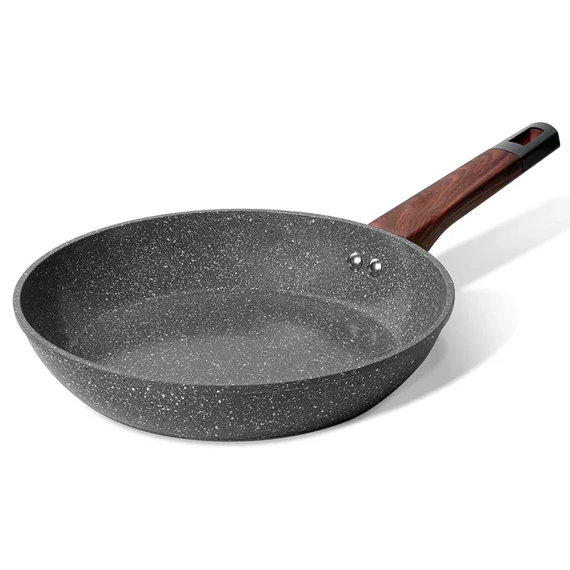 

20/26cm Kitchen Nonstick Frying Pan Skillet Nontoxic Stone Cookware Pie Fried Egg Steak Chicken Cooking Pots Suitable All Stoves