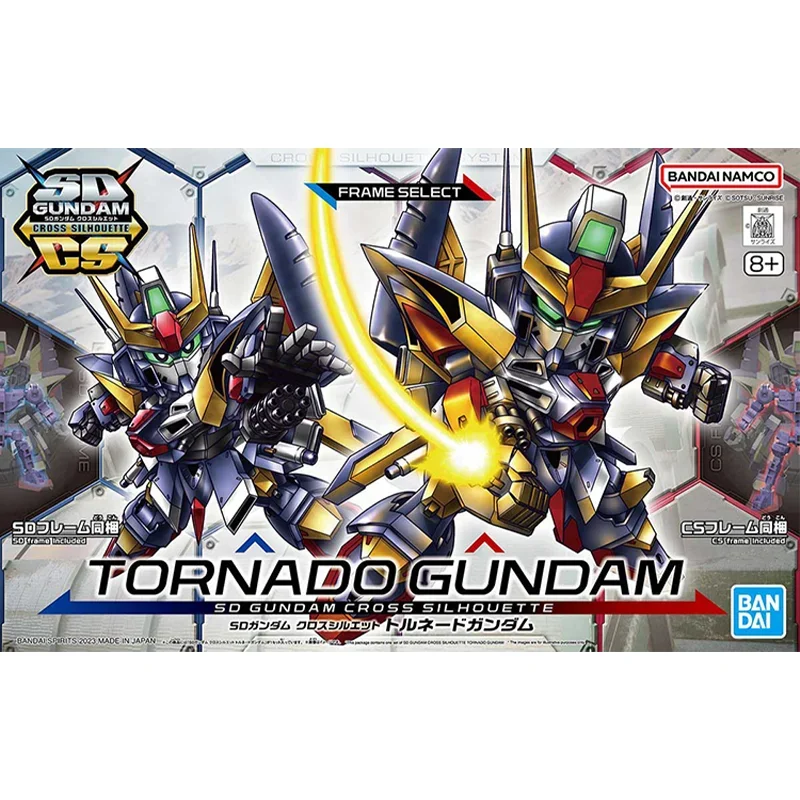 Bandai original gundam modell kit anime figur sdcs tornado gundam action figuren spielzeug sammel verzierungen geschenke für kinder