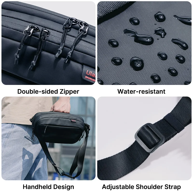 Ulanzi Traker Travel Chest Bag Compact Sling Bag Crossbody Backpack Waterproof Lightweight Casual Photography Bag