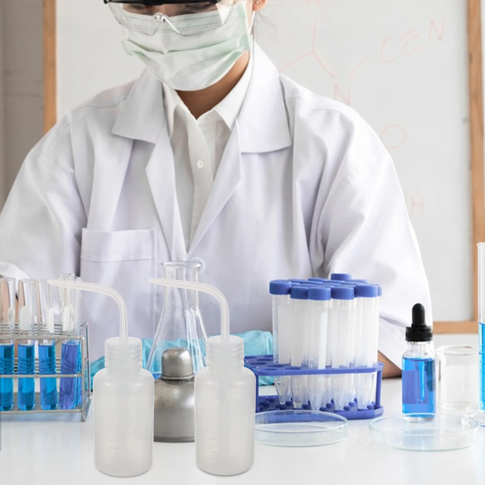 2 قطعة 150 مللي زجاجات ضغط لمختبر تنظيف رمش ملحقات الوشم لوازم البلاستيك زجاجات ضغط زجاجة رذاذ للتنظيف #5