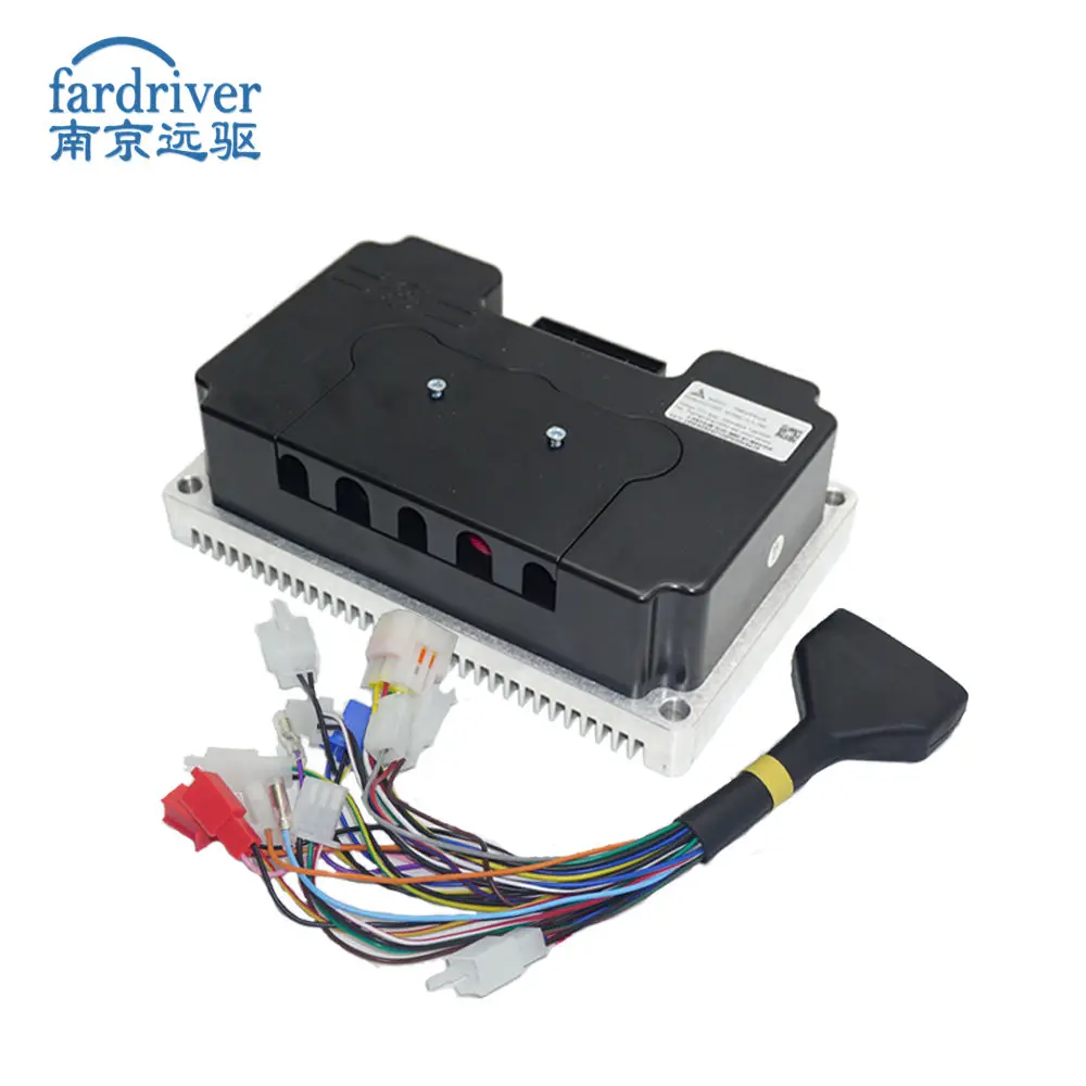 Magazzino USA! Controllore Programmabile FarDriver ND72450 72V 190A per Moto Elettrica, Scooter, Bici, Motore QS 2-4KW, Motore BLDC