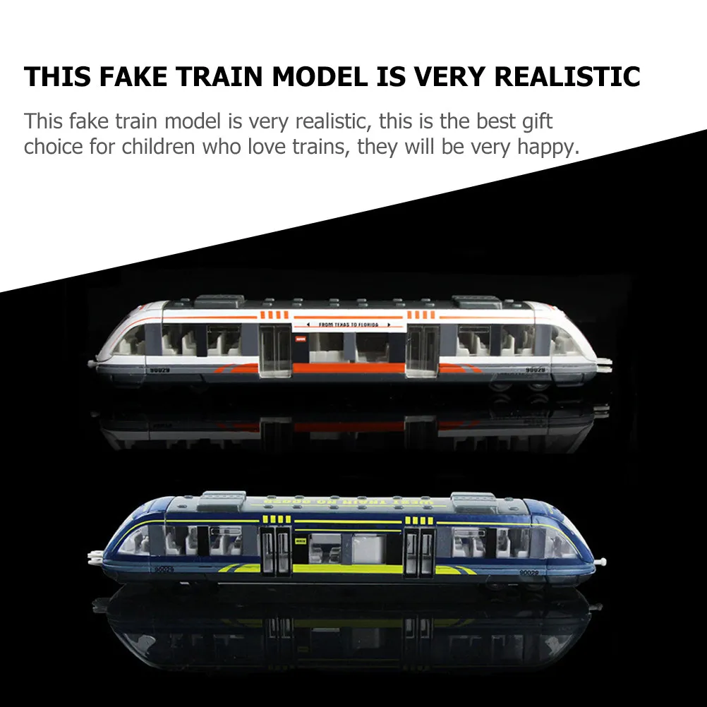 2Pcs High Speed Rail Track Creative Electric Train Set Kids Early Learning Hand Eye Coordination Birthday Party Gift