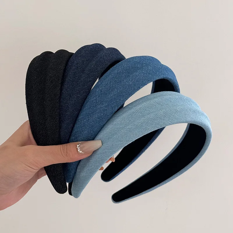 

Korean wide headband women girl for 2025 new in fashion hair accessories band hoop vintage adults leading popular makeup washing