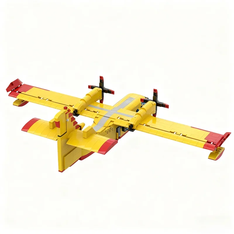 952pcs MOC Canadair CL Harry Model Building Blocks Architecture DIY Idea Creative Festival Gift Education Toys Brick
