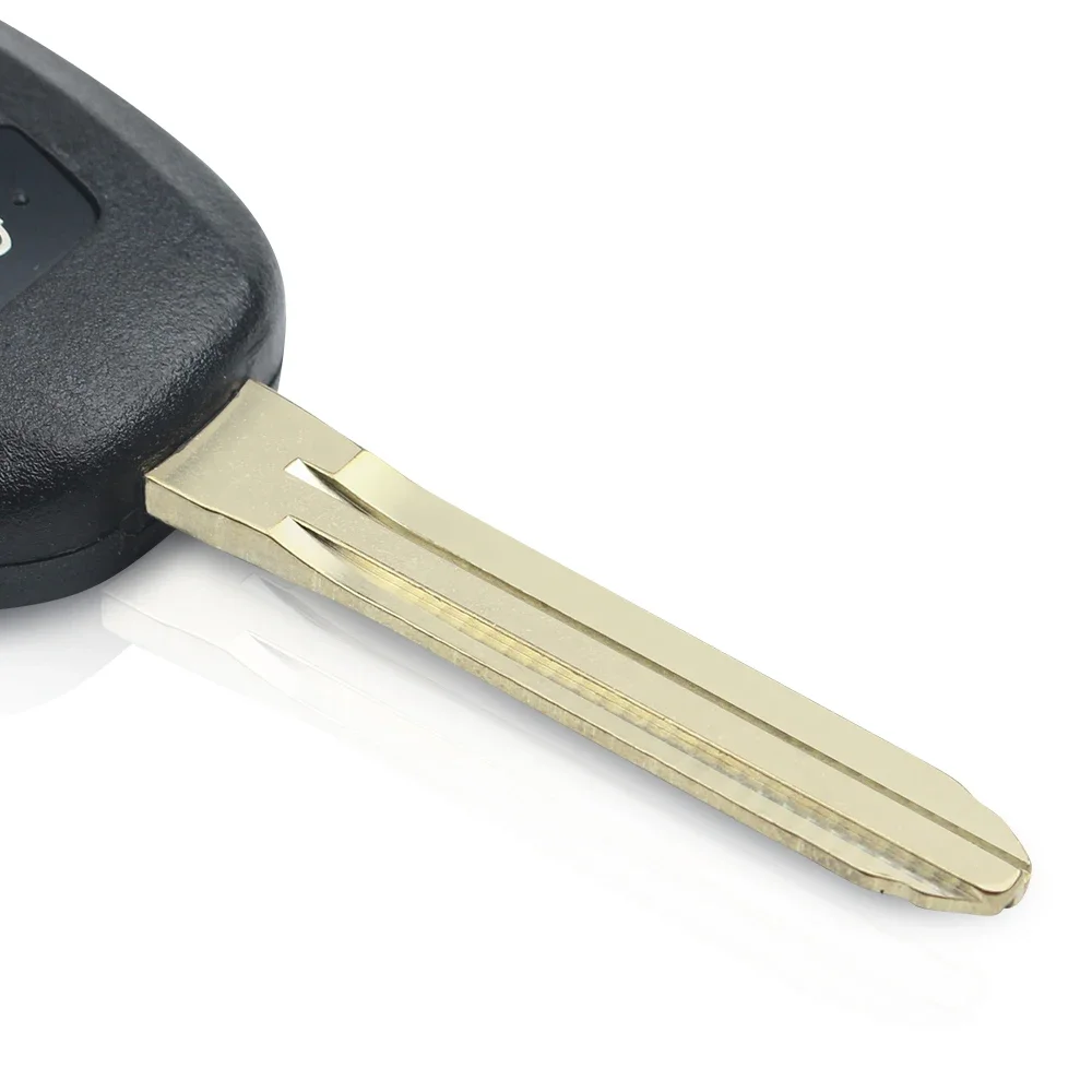 Keyyou 2/4 botões do carro remoto caso escudo chave fob para toyota camry corolla reiz novos vios rav4 coroa chave