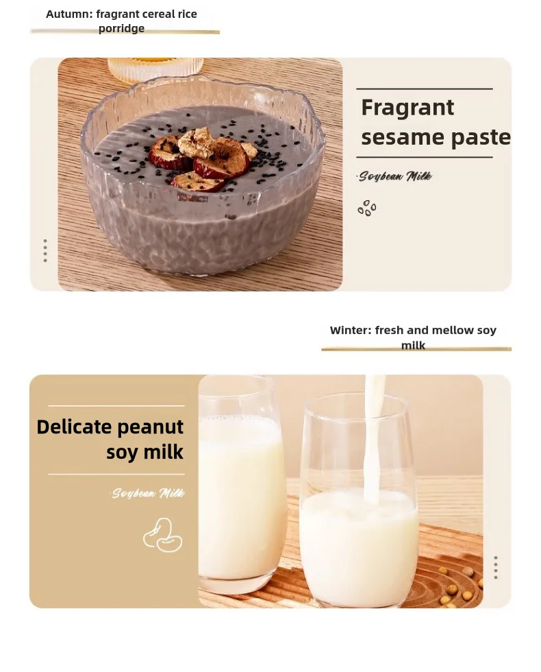 sojamelkmachine muurbreker huishoudelijk volautomatisch nieuw multifunctioneel mini stille nutmikshake machine nutmixerm