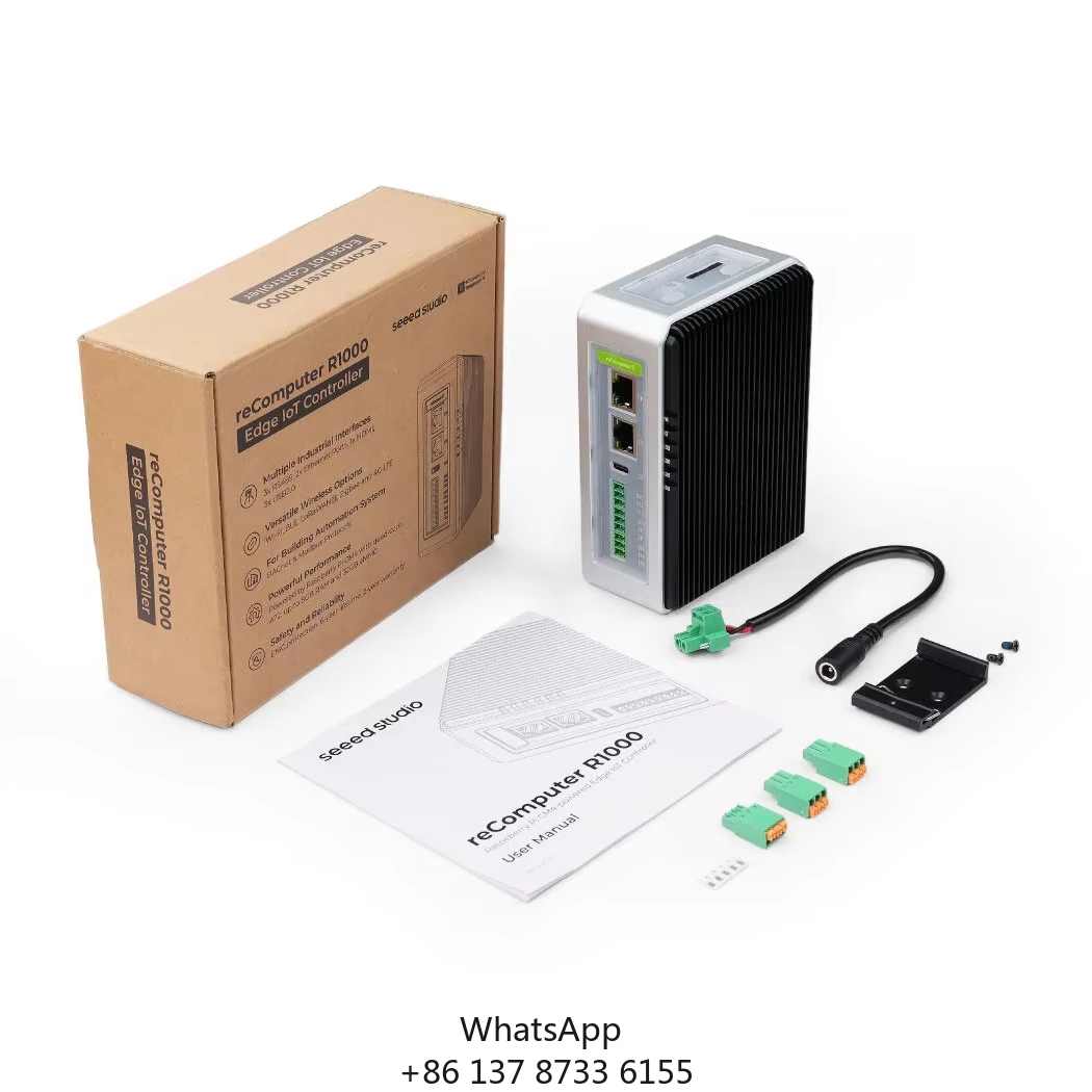 

ReComputer R1013-10 - Powered By Raspberry Pi IoT Gateway & Controller, CM4-Powered, AI Capable | 2GB RAM, 8GB EMMC