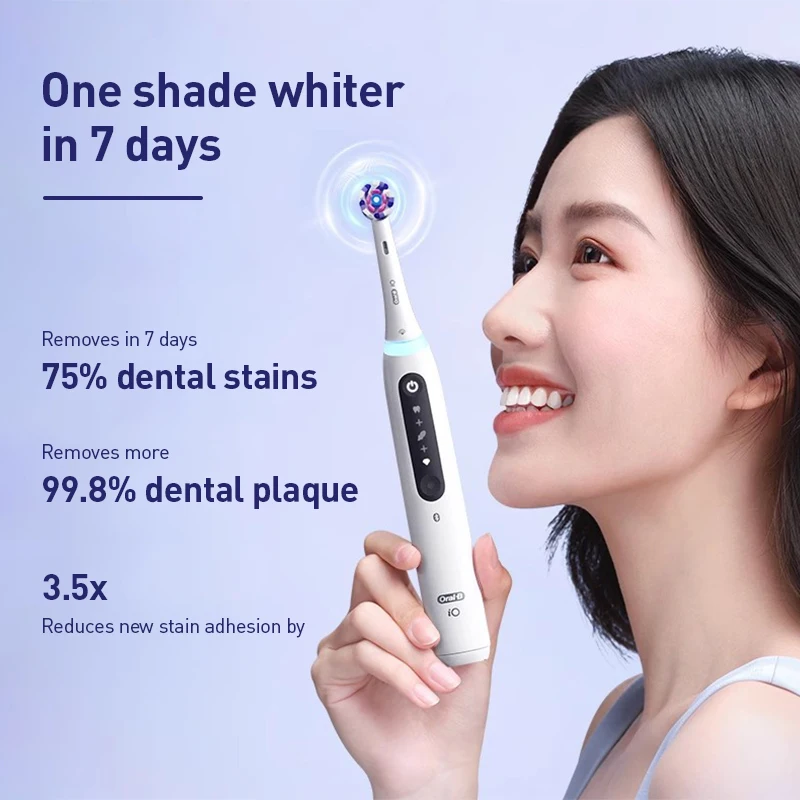 Oral-B Professional Electric Toothbrush 5 Modes, App Connectivity, Smart Timer, Pressure Control, Full Kit with Travel Case