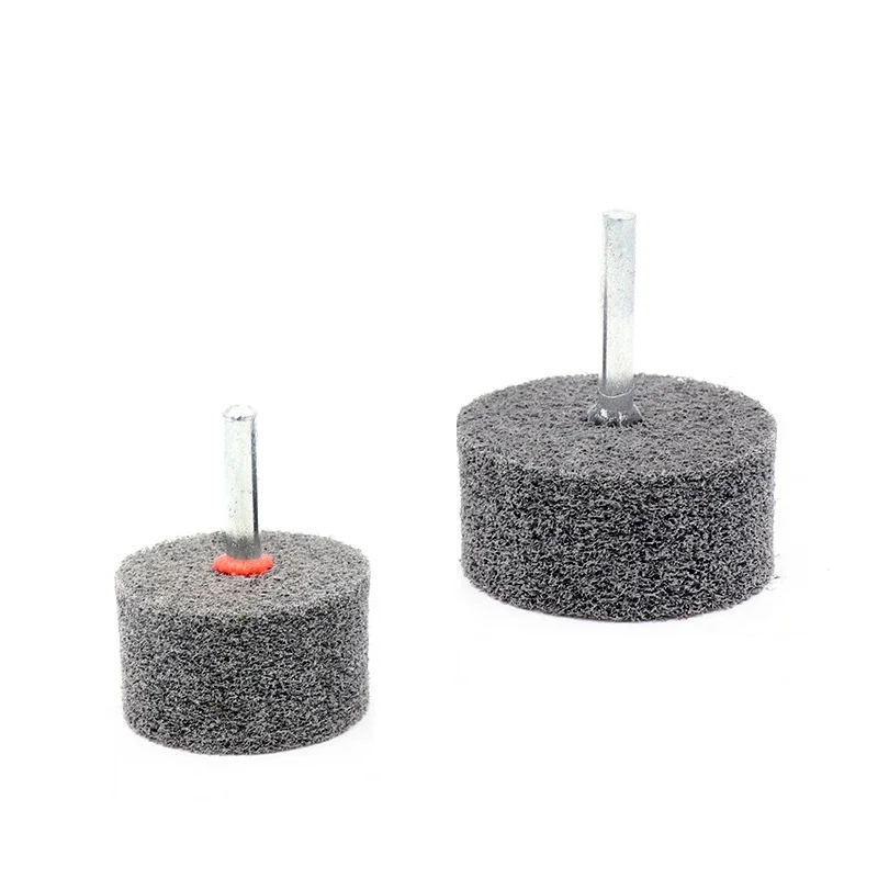 1/2Pcs Nylon Fiber Polishing Wheel Abrasive Head 6mm Shank Wheel Abrasive Tools for Rotary Accessories