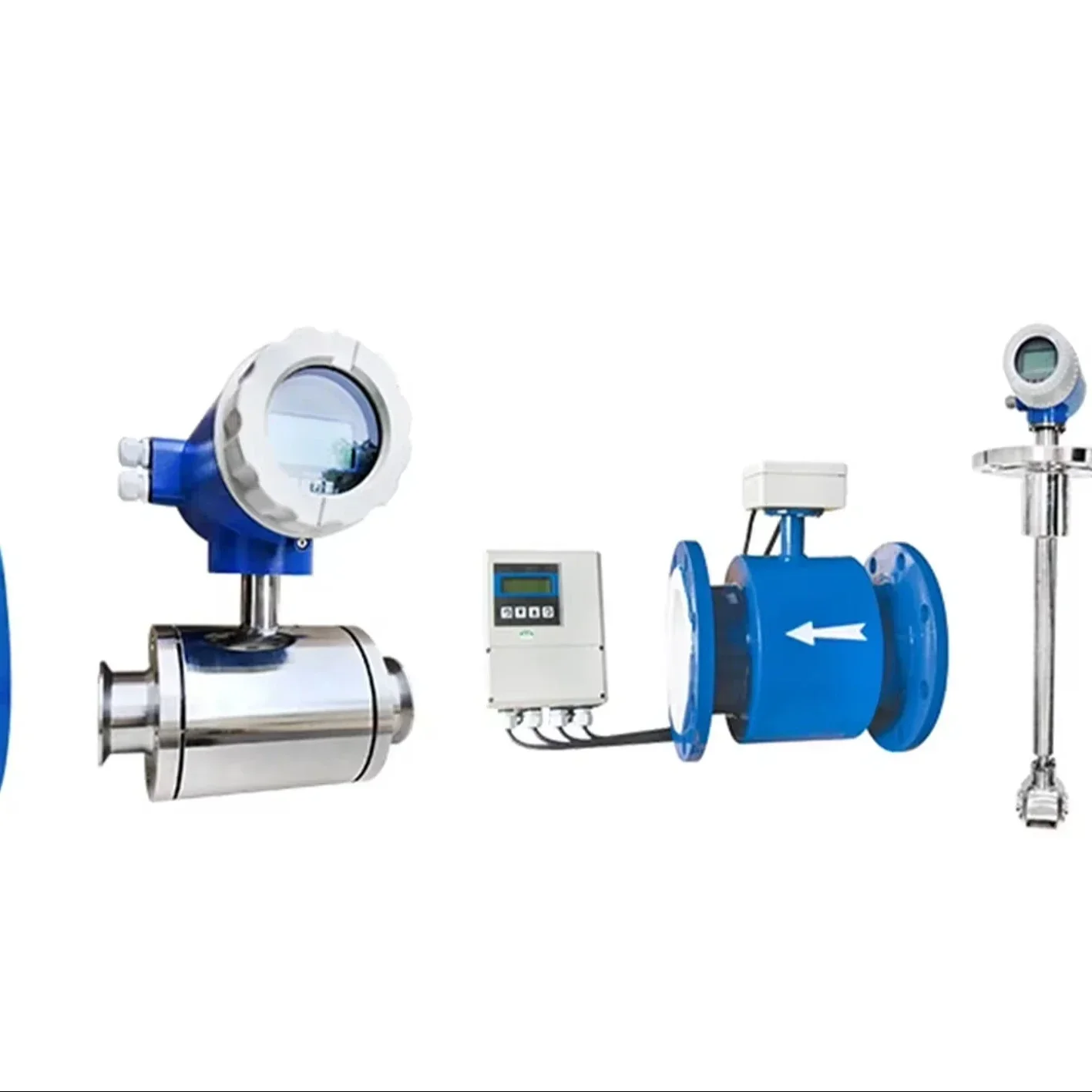 

Dn25-100 Electromagnetic Flowmeter Ss304 8inch 50mm Digital Water Flow Meter With Rs485