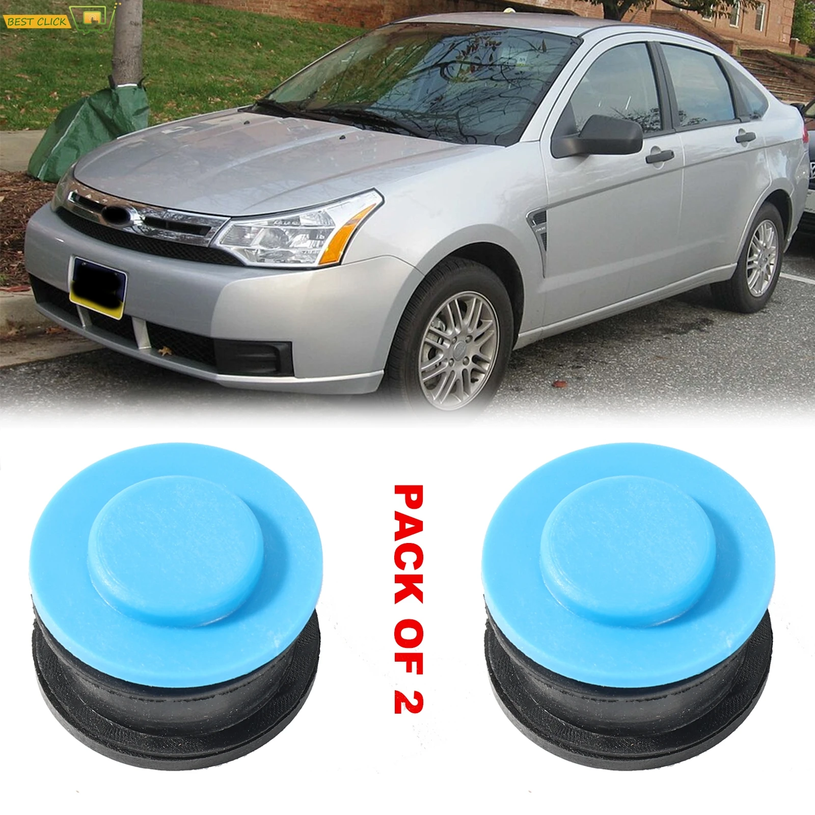 

2pcs Restore Smooth Shifting End Joint Bushing Repair Kit For Ford Focus C-Max Fusion Gearbox Shifter Linkage Cable XS4R7412BA