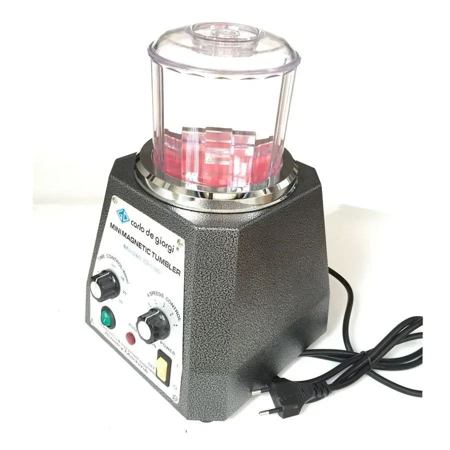 2025/500g Capacity Jewelry Polishing  Jewellery Polishing  Magnetic Tumbler for Sale