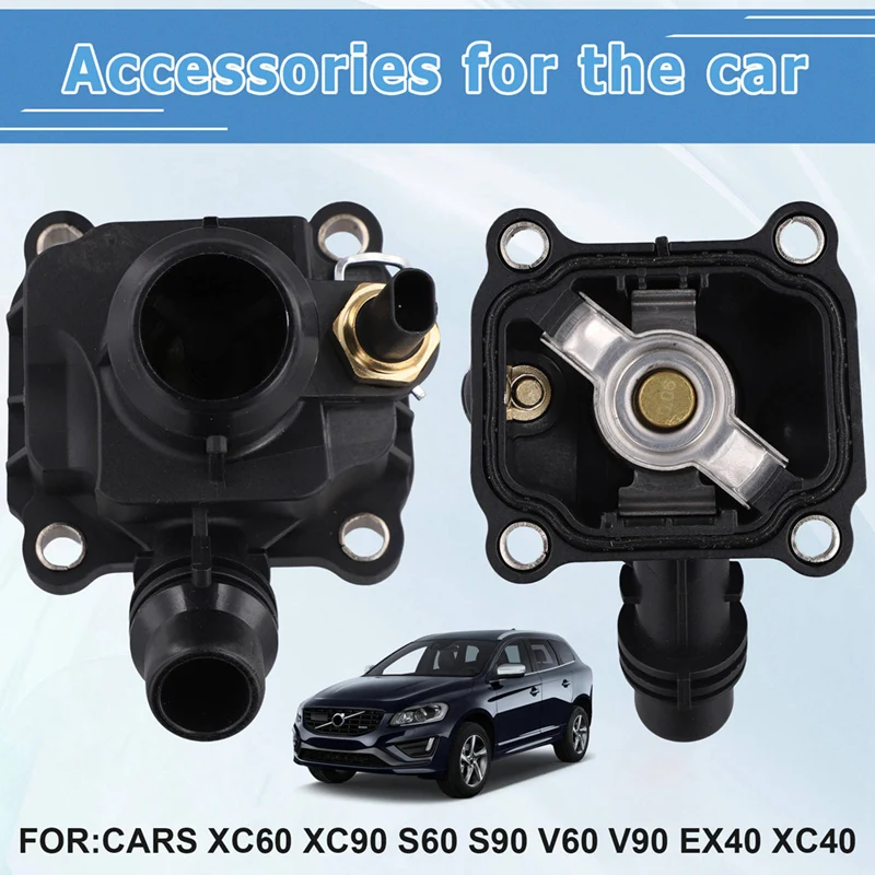 Coolant Thermostat Housing 32263962 For Volvo XC60 XC90 S60 S90  V90 EX40 XC40 Thermostat Assembly