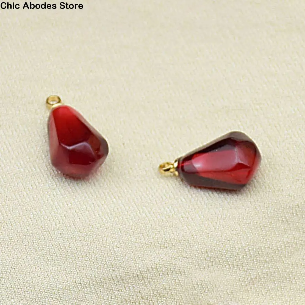 

2PCS Grape 3D Fruit Charm Resin Ornaments Pomegranate Mini Jewelry Making Ornaments Honey Peach Cute Pendant Accessories DIY
