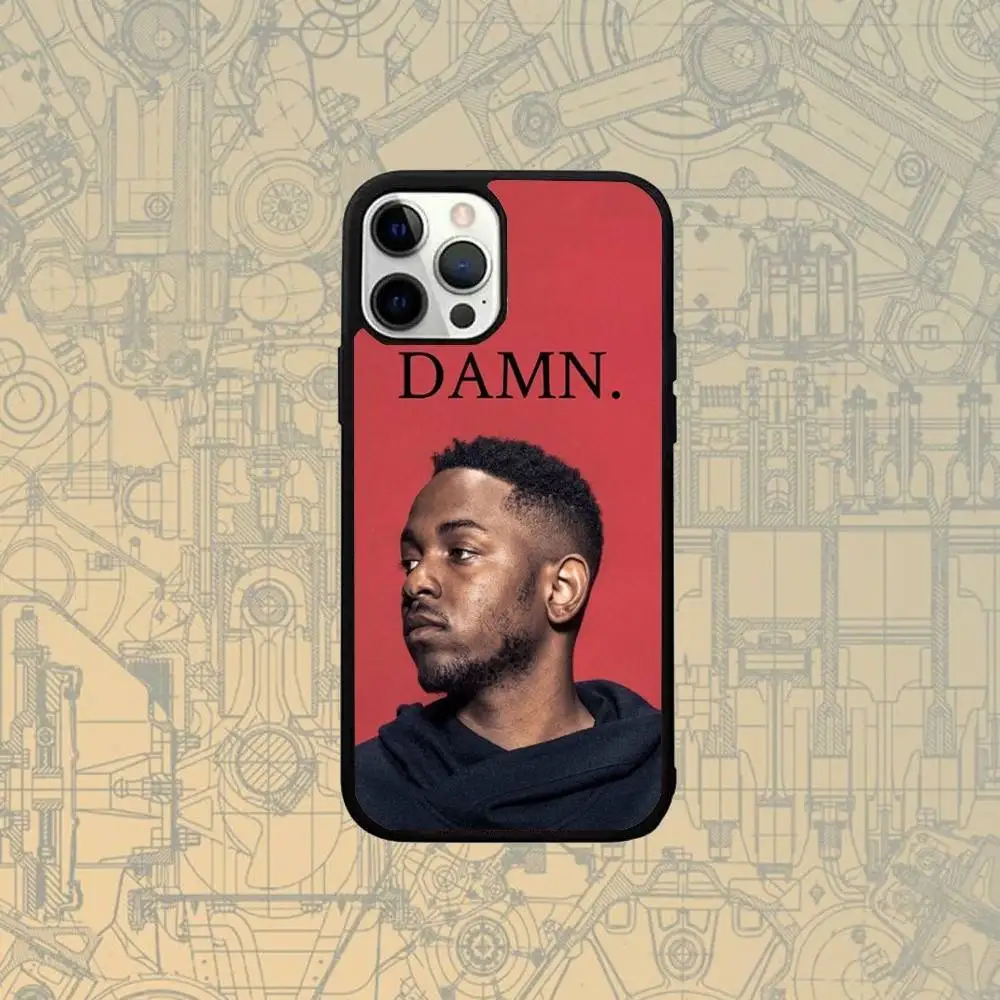 Funda de teléfono Rapper K-Kendrick Lamar para IPhone 17,16,15,Pro,Max,Air,14,Plus,13,12,11, funda de carga inalámbrica Magesafe
