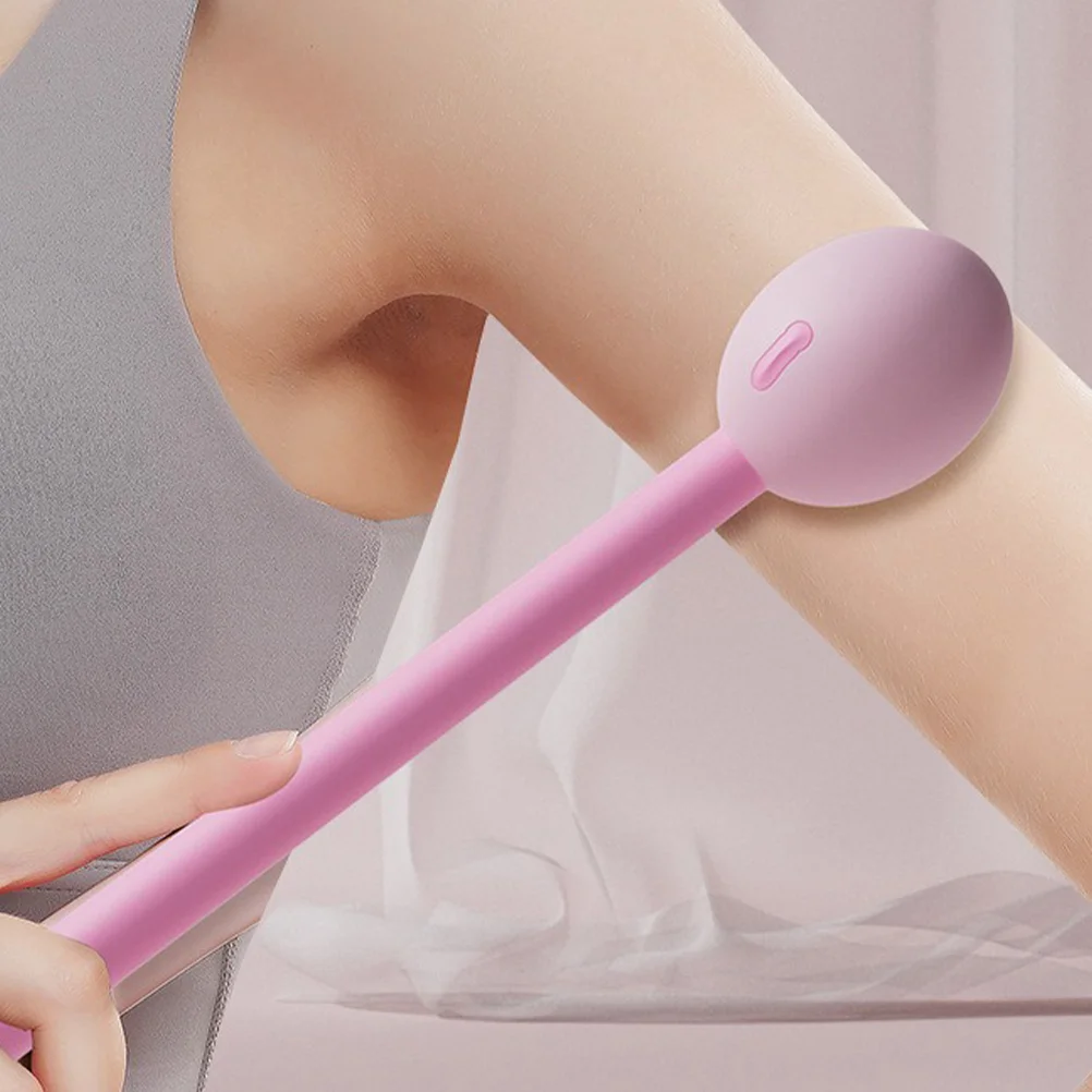 

Ручной массажер для спины, силиконовый молоток, портативный для массажа всего тела, способствующий поток крови, легко носить с собой, ручные массажеры для спины