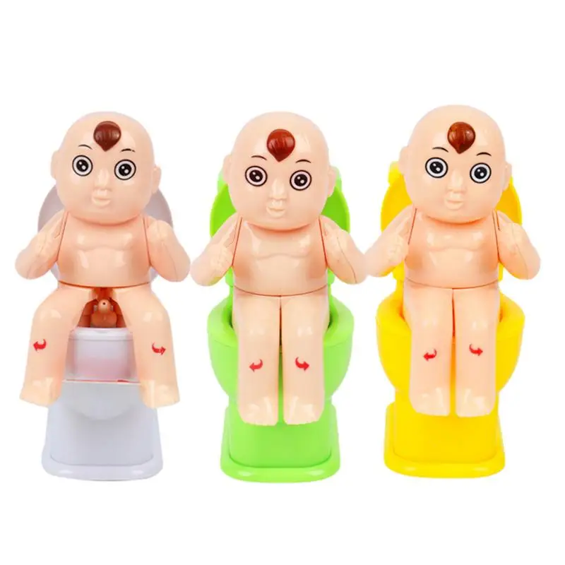 Creative Water Squirt Pee Doll Squirt Joke Toy Toilet Pee Boy Water Spray Trick Funny Gag Toys Safe Interesting Birthday Gifts