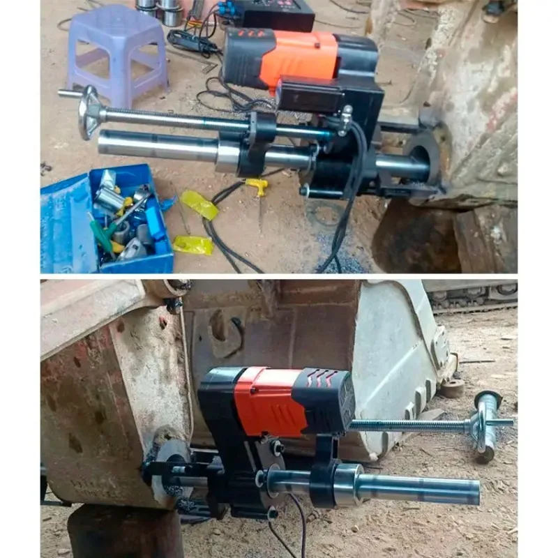 Portable Type Excavator Maintenance Movable Boring Machine Cylinder Boring Machine Portable Line Boring