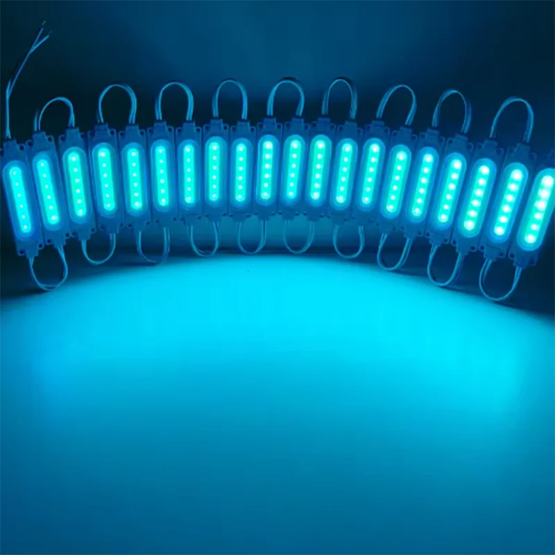 2026 20pcs/lot DC 24V 2W 6LED Injection Light With Lens COB LED Module Waterproof IP68 LED Back Light for Sign Channel Letter