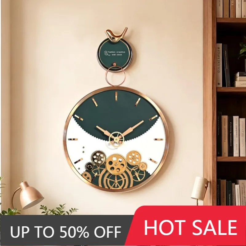 Modern Wall Clock Luxury Decorative Wall Watch Silent Aesthetic Mural Clocks Minimalist Elegant Living Room Art Watches Decor