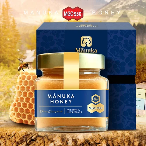 New Zealand Manuka Health Limited Bee Honey Ultra UMF22 + MGO950 + 250g 크림 로션 