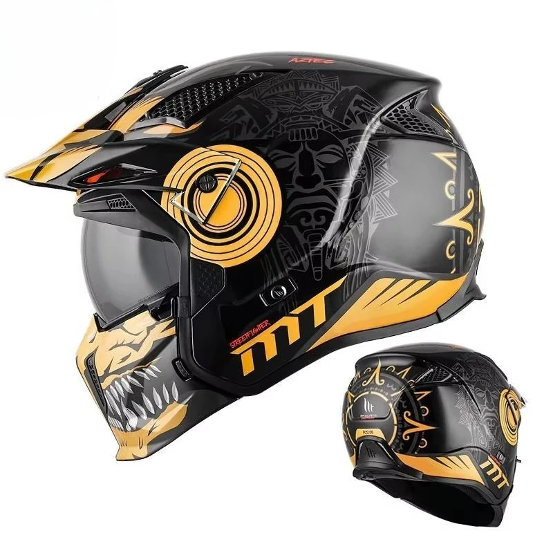 Airo MT Motorcycle Helmet High Quality DOT ECE Approved Modular Full Face Helmets ABS Foam New Road Changeable Moto Casco