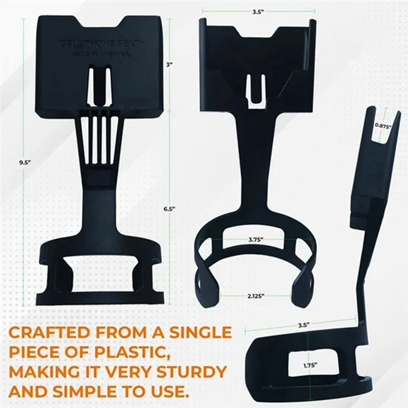 Portavasos para puerta de camión y coche L74A, soporte para botella de agua, gancho para contenedor de botella de agua, soporte para teléfono móvil, soporte para teléfono móvil para coche